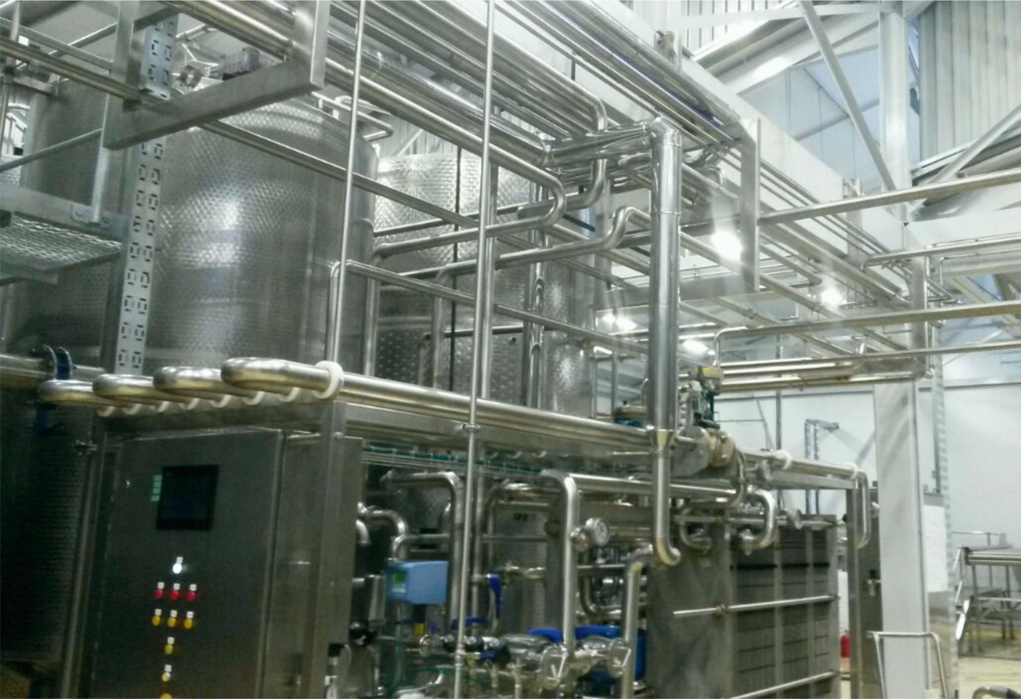 industrial processing unit