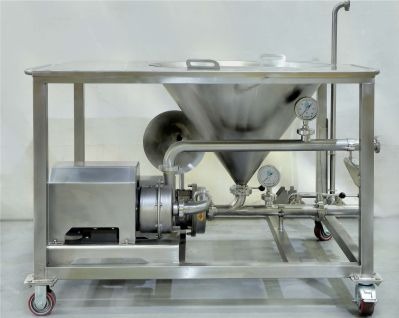 Stainless steel table mixer